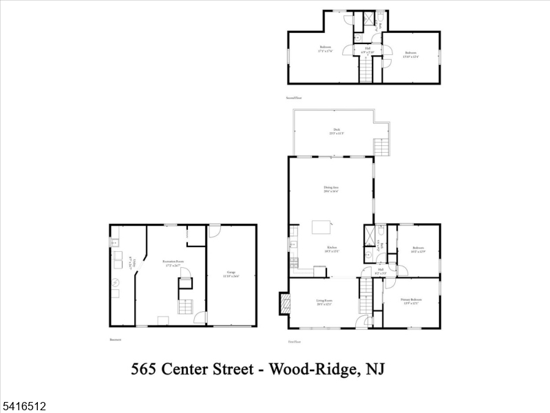 565 Center Street Wood-Ridge, NJ 07075 - Photo 26 of 26 a picture of a wall with white walls