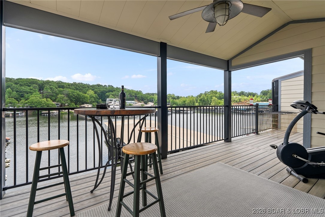 80 Willow Ridge Road, Unit 3A Lake Ozark, MO 65049 - Photo 24 of 37 Spacious deck space.