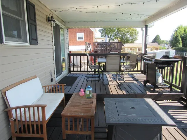a view of city from a roof deck