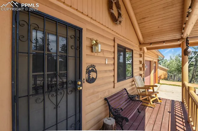 a view of outdoor seating