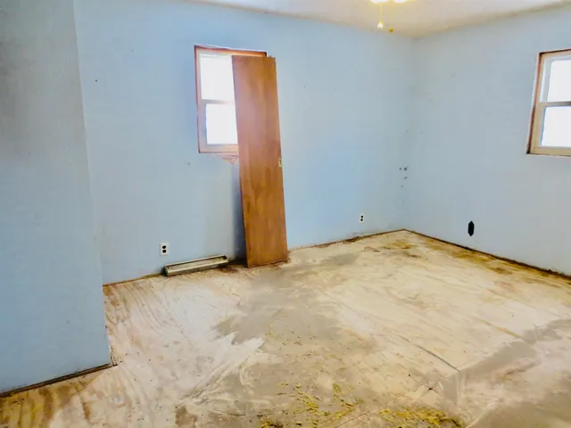 a view of a room with window