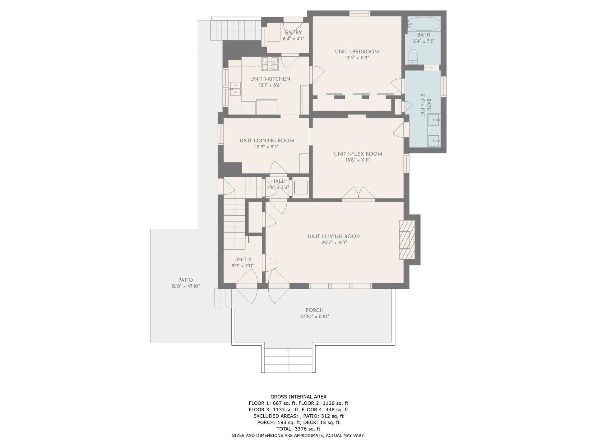 2423 Lofton Road Southwest Roanoke, VA 24015 - Photo 36 of 40 1st Level Floorplan