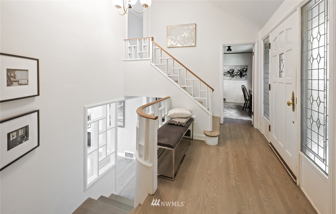 1668 East Boston Terrace Seattle, WA 98112 - Photo 16 of 24 a view of entryway and hall with wooden floor