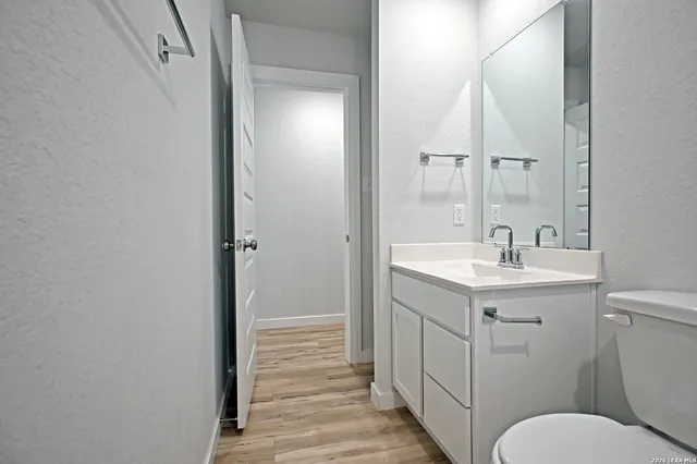 a backyard of a house