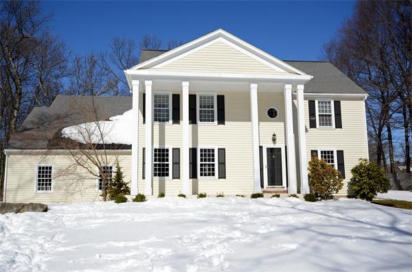 16 Nicholas Road Hopkinton, MA 01748 - Photo 1 of 28 a front view of a house with a yard