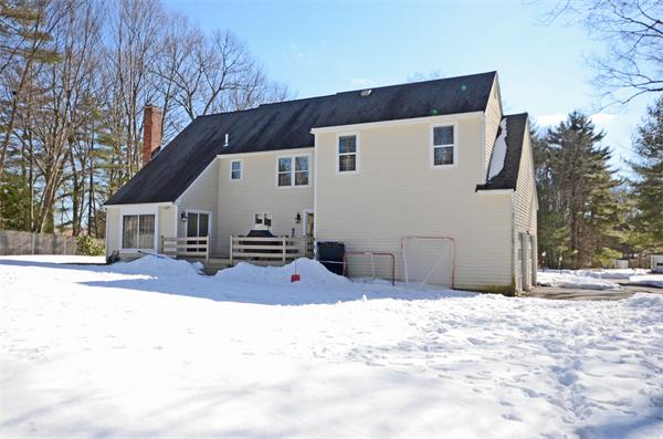 16 Nicholas Road Hopkinton, MA 01748 - Photo 27 of 28 a view of a house with a yard