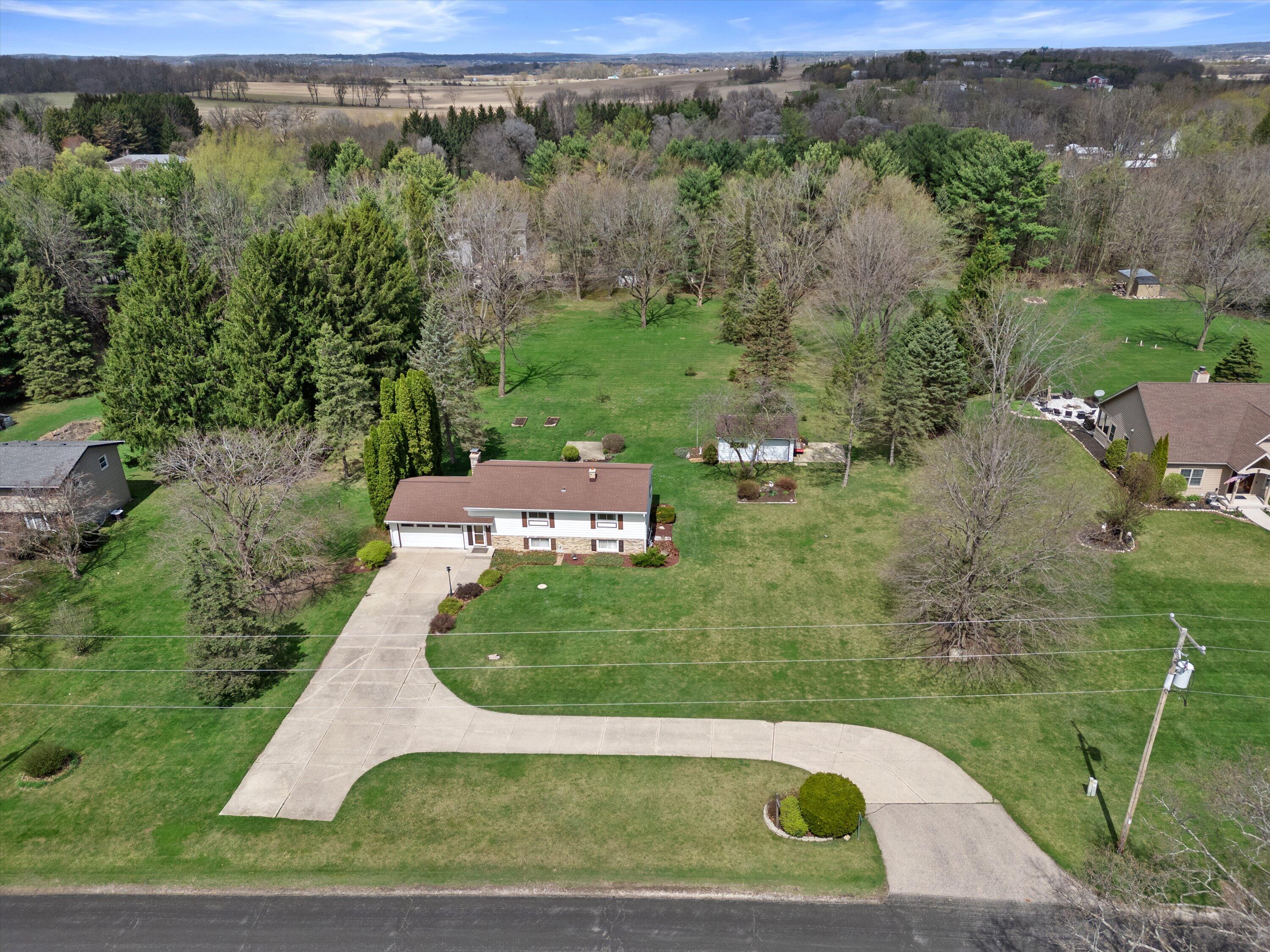 W750 Miramar Road East Troy, WI 53120 - Photo 31 of 44 Drone View