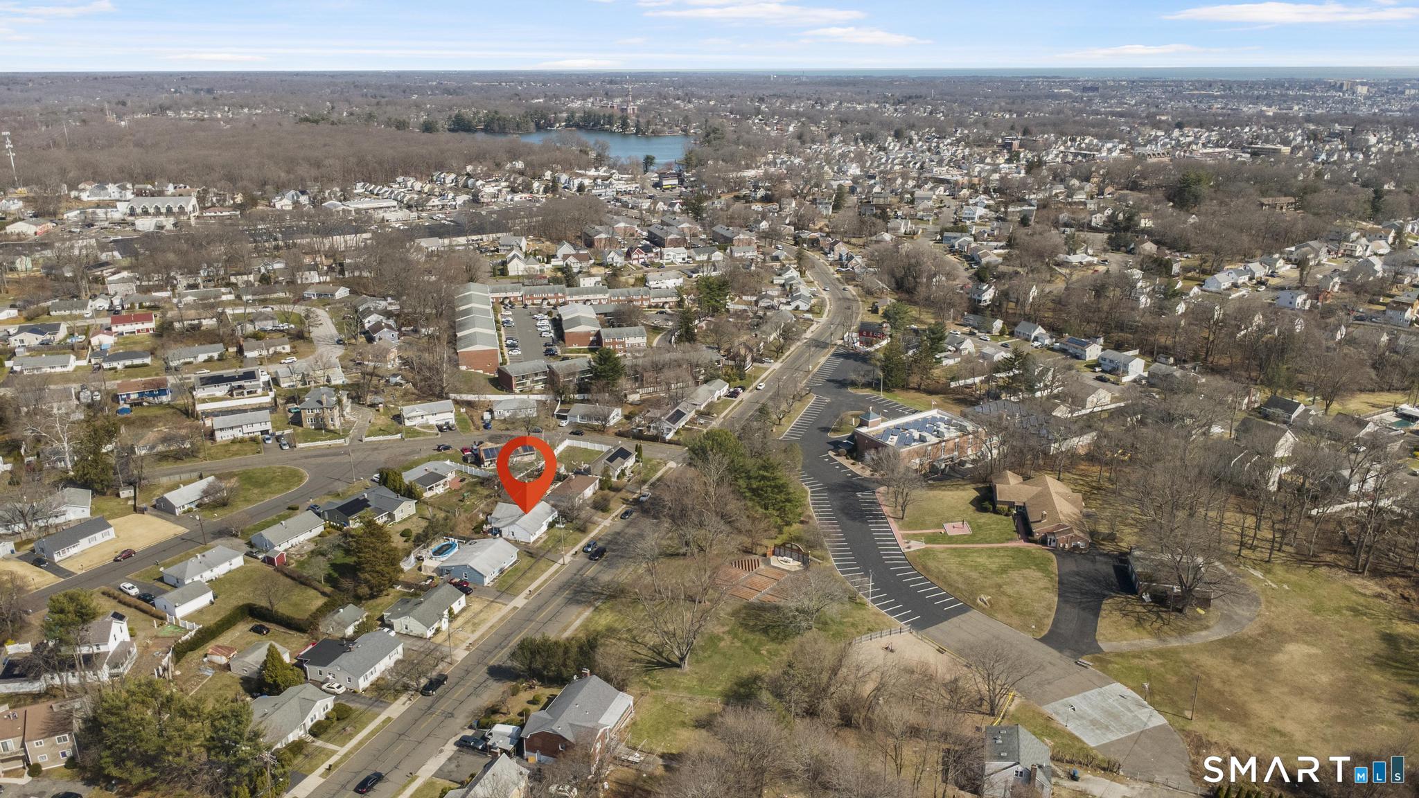 472 Anton Street Bridgeport, CT 06606 - Photo 21 of 23 an aerial view of a city