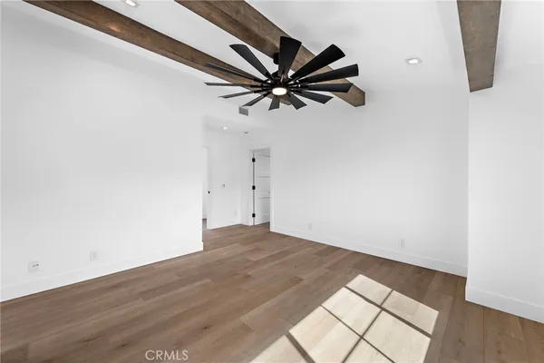 wooden floor in an empty room