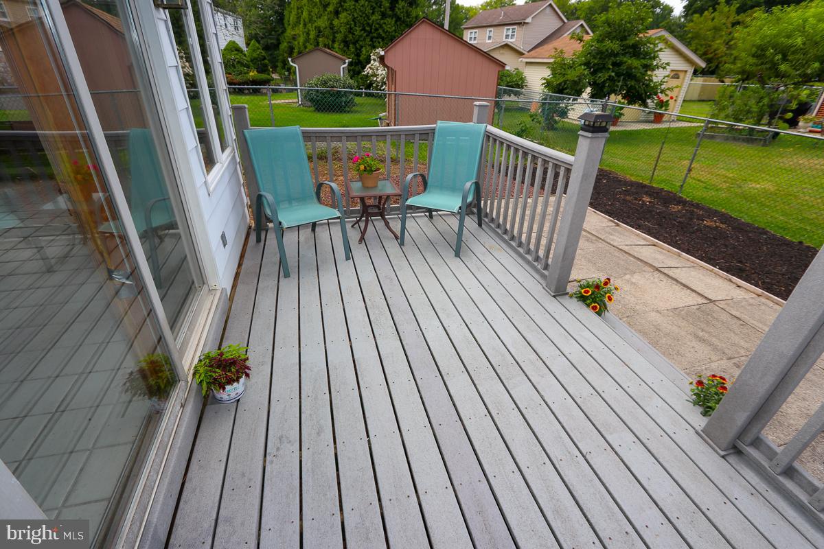 2068 Clinton Road Huntingdon Valley, PA 19006 - Photo 63 of 65 Rear deck
