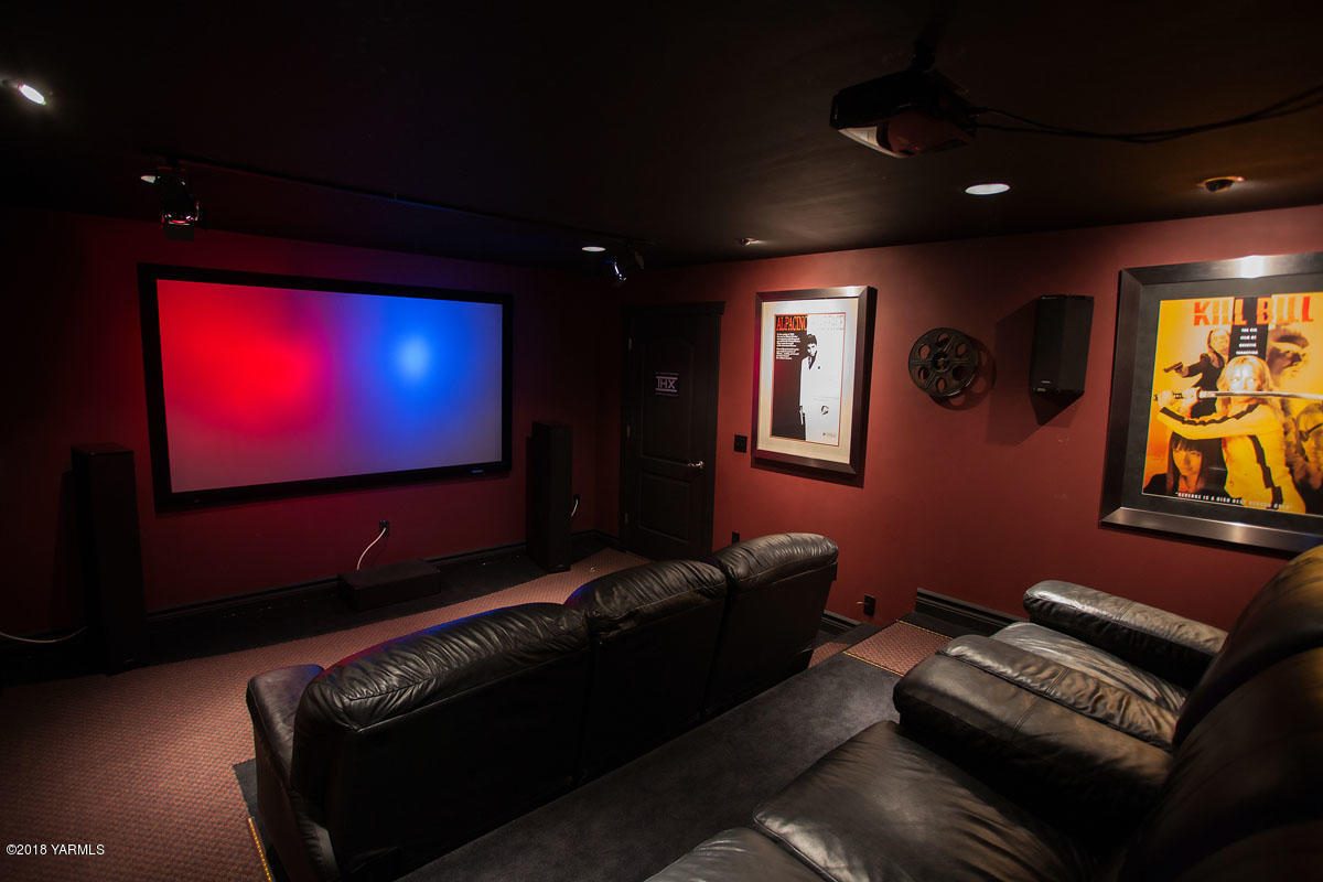 14750 Fisk Road Yakima, WA 98908 - Photo 28 of 35 a projector room with furniture projector and screen