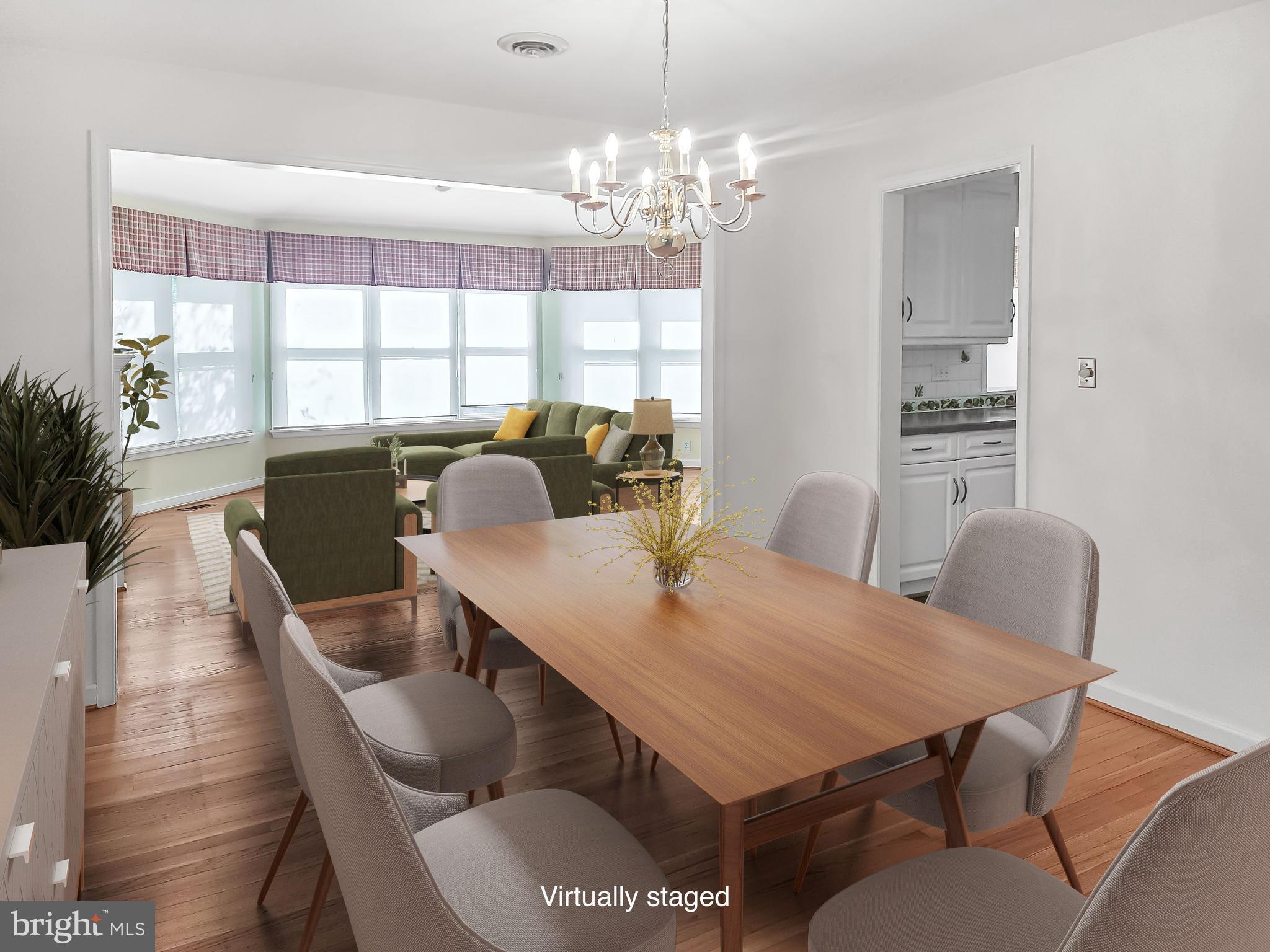 9047 Dunloggin Road Ellicott City, MD 21042 - Photo 11 of 46 Dining room virtually staged