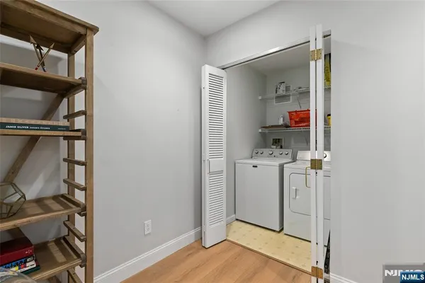 a view of storage and utility room