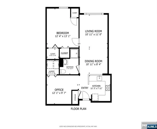 a picture of a bench in front of a door