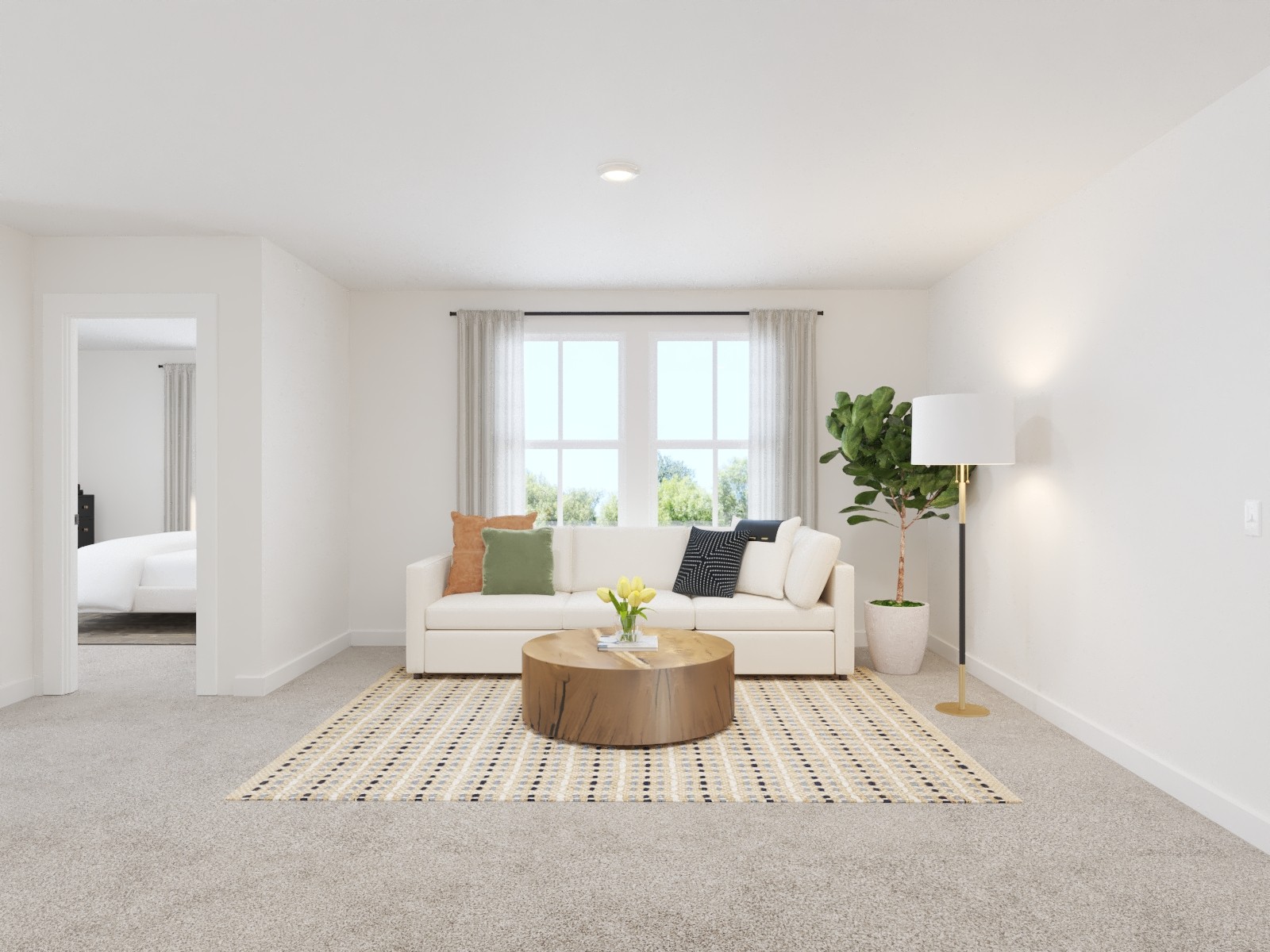 2022 Riley Pk Drive Franklin, TN 37064 - Photo 9 of 11 a living room with furniture and a potted plant