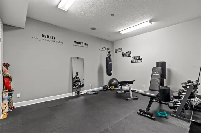 a view of a lake with outdoor space