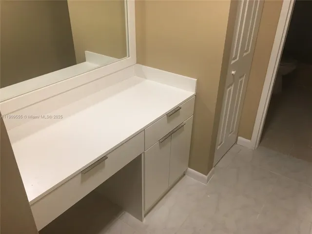 a close view of utility room