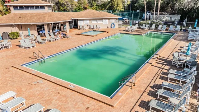 a view of a balcony with ocean view