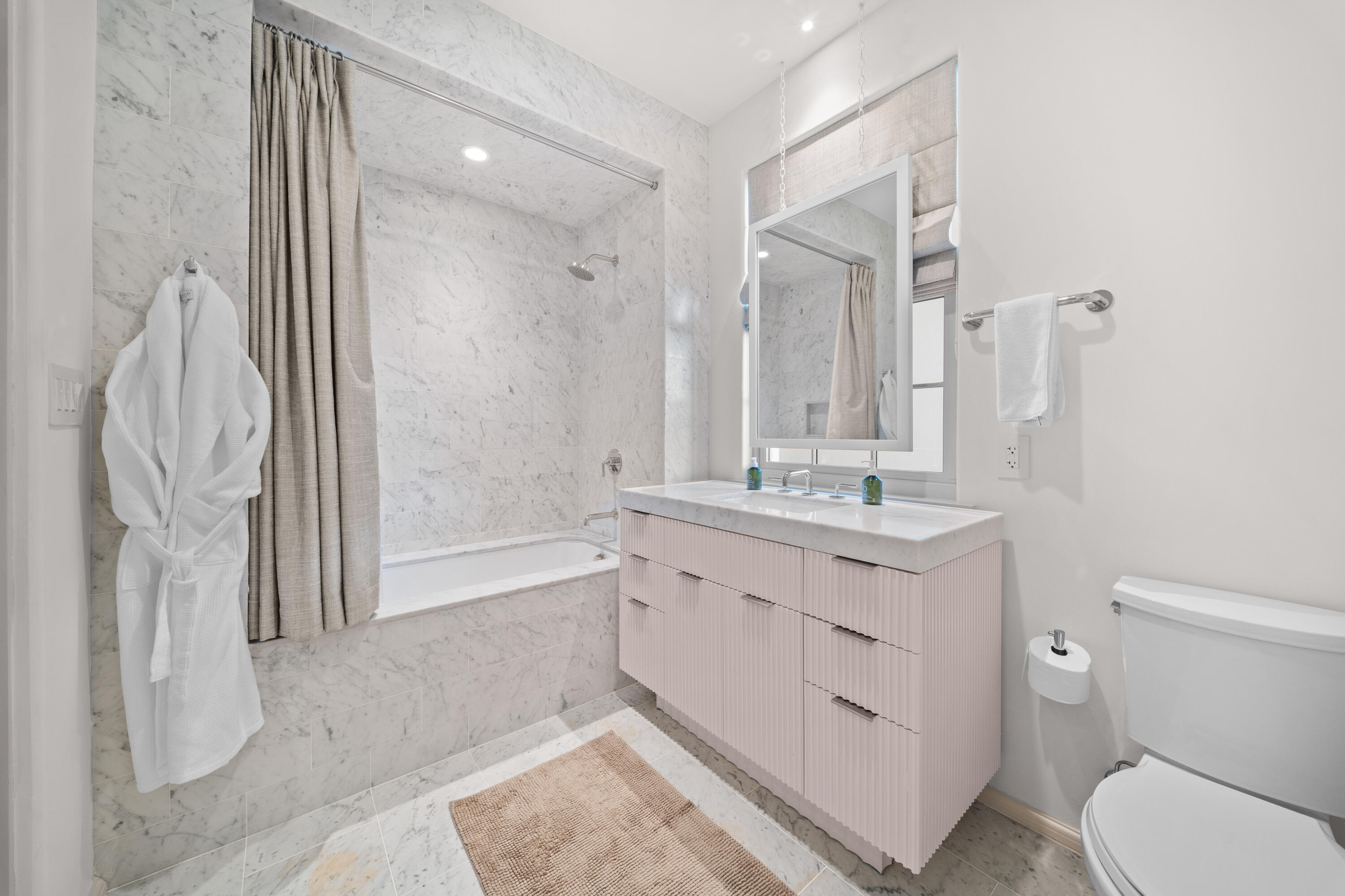 45 West Solaire Way Inlet Beach, Unit 107 Inlet Beach, FL 32461 - Photo 15 of 47 a bathroom with a sink a toilet and shower
