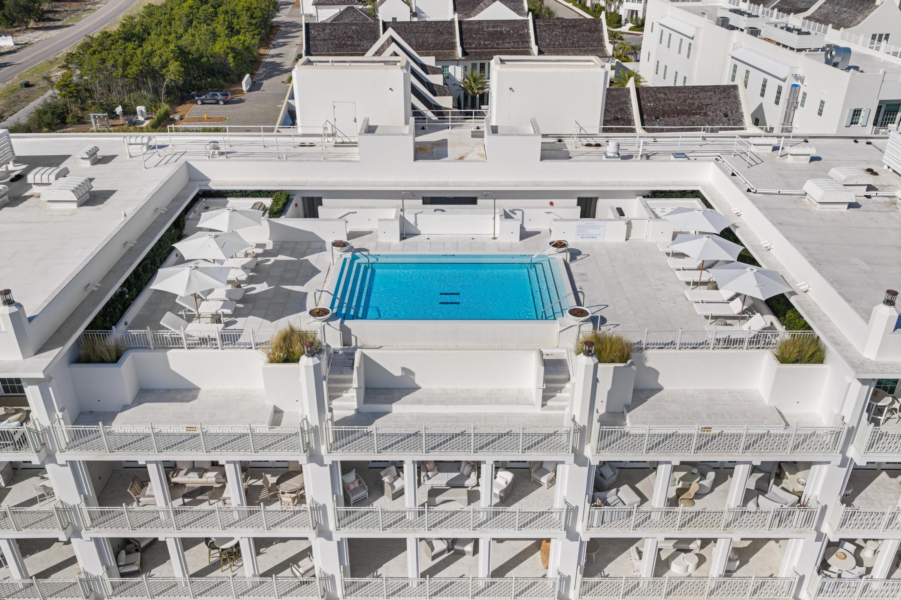 45 West Solaire Way Inlet Beach, Unit 107 Inlet Beach, FL 32461 - Photo 5 of 47 an aerial view of a multi story building