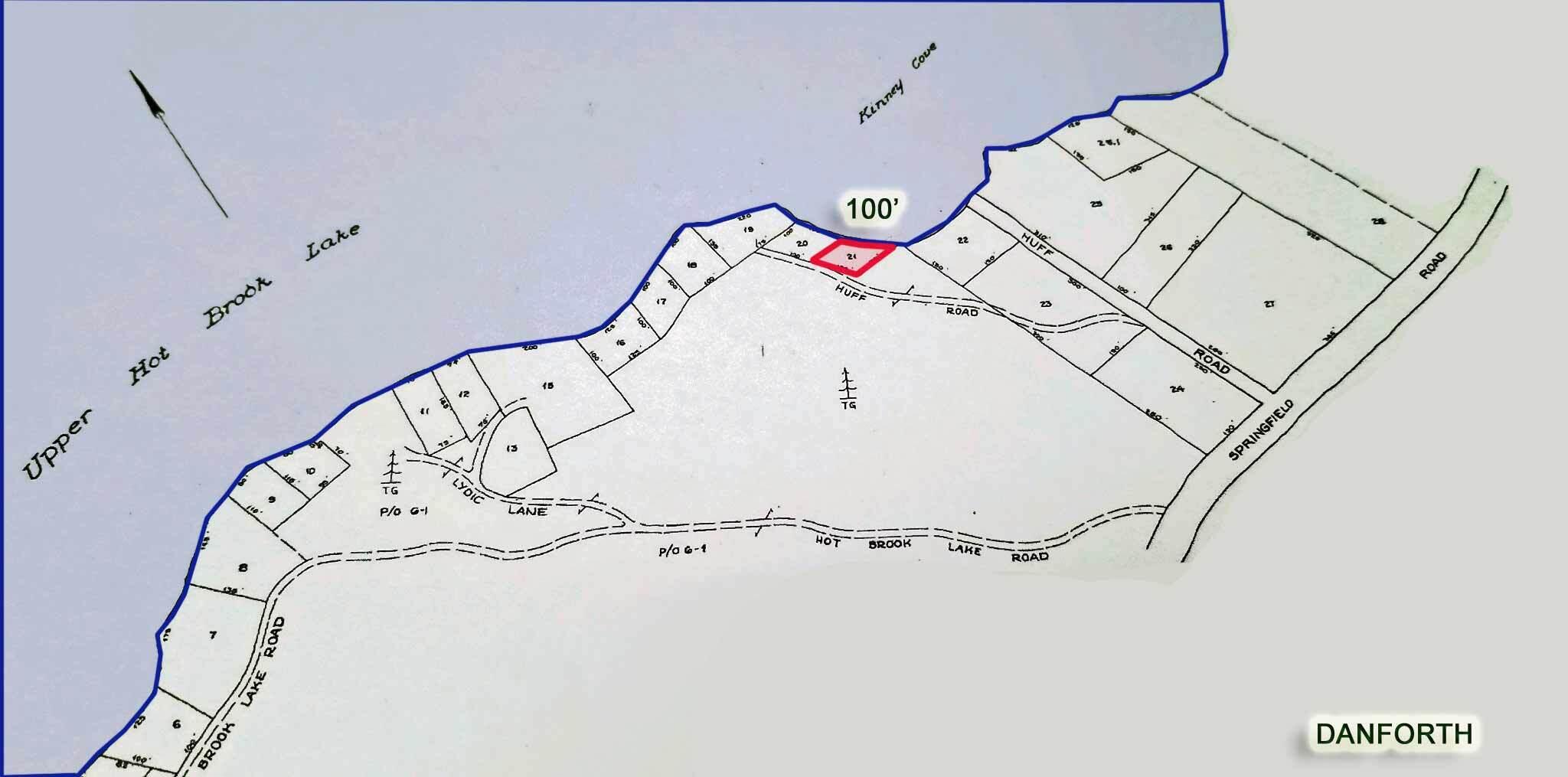 Lot 21 Huff Road Danforth, ME 04424 - Photo 2 of 8 upper-hot-brook-lake-danfor