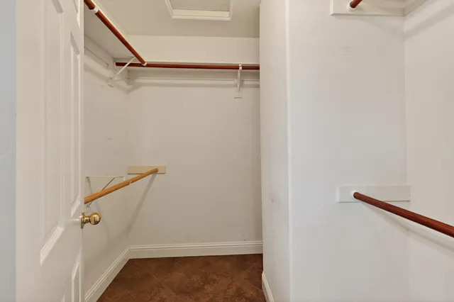 a view of walk in closet