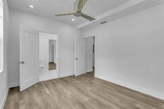 wooden floor in an empty room