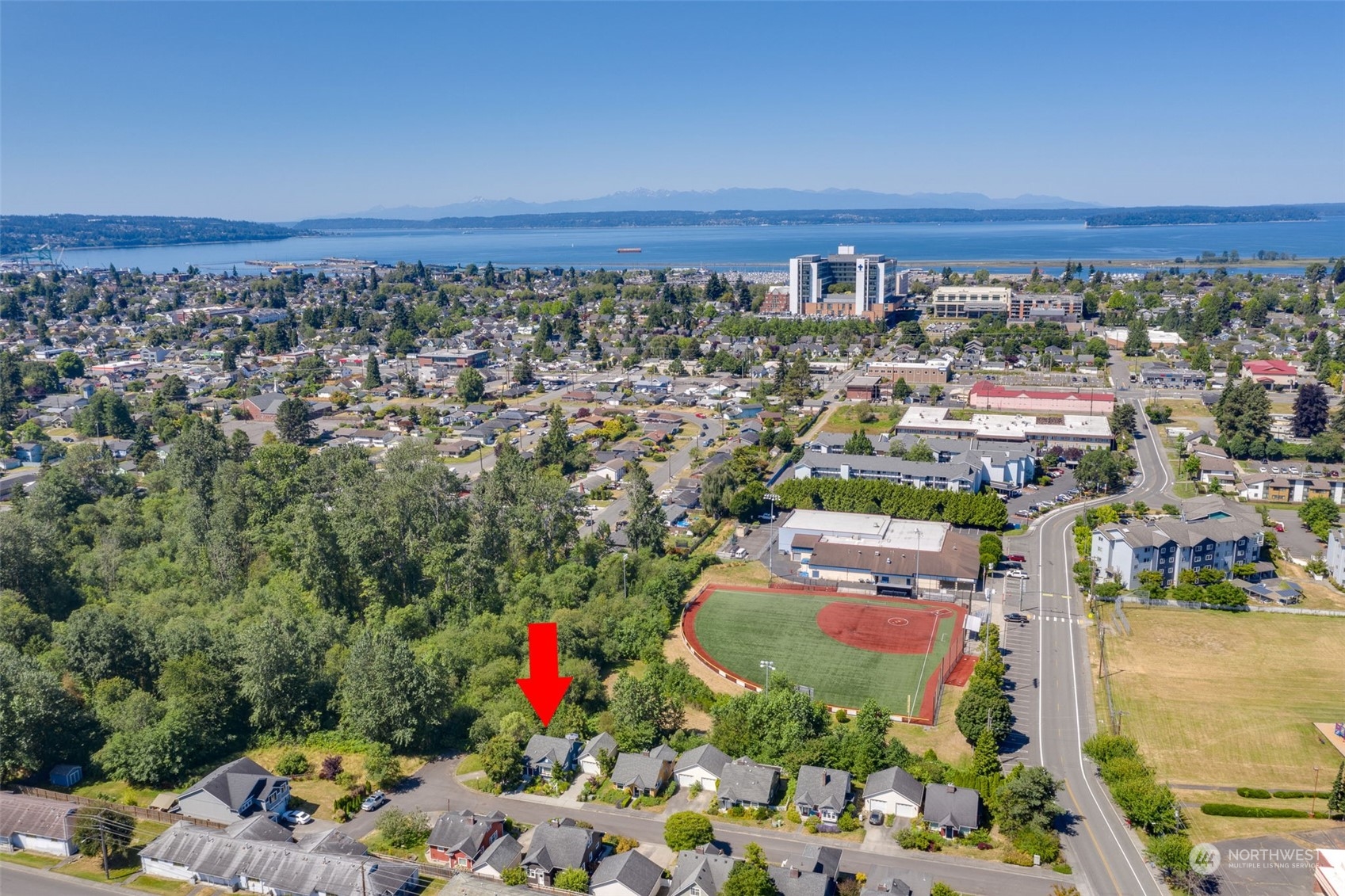 1232 Donovan Lane Everett, WA 98201 - Photo 29 of 34 a view of a city and ocean view