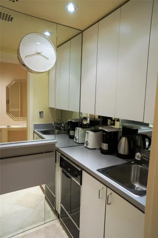 a view of a bathroom with a window