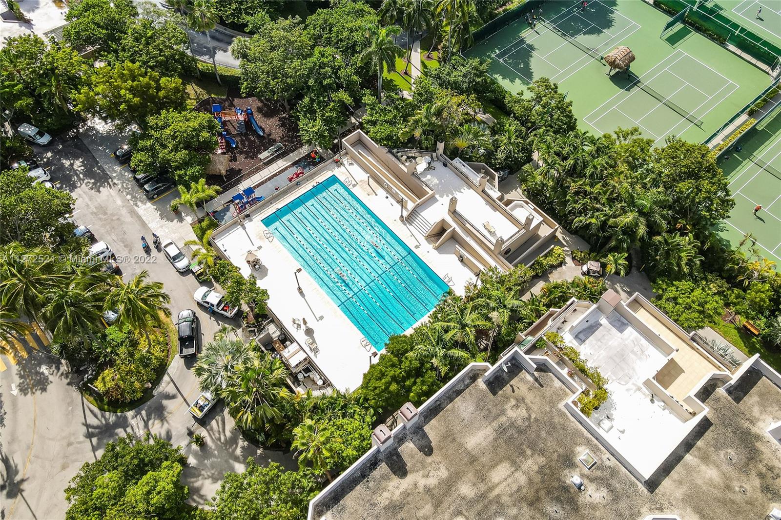 101 Crandon Boulevard, Unit 267 Key Biscayne, FL 33149 - Photo 45 of 57 an aerial view of a house