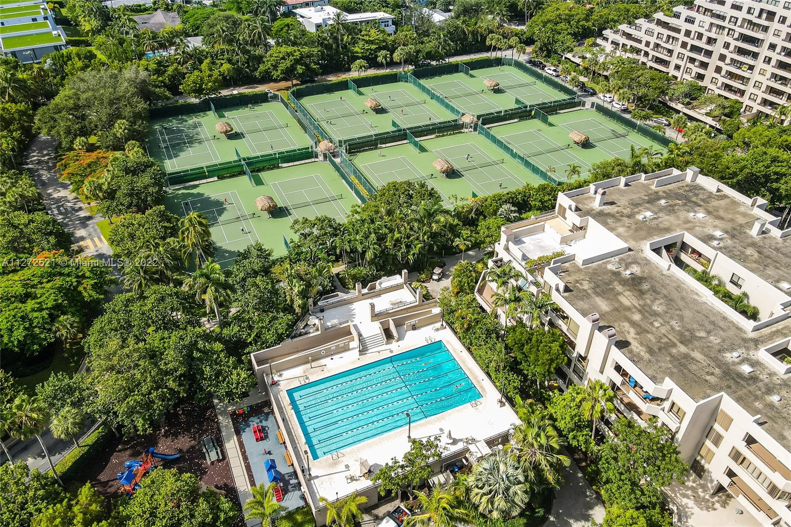 101 Crandon Boulevard, Unit 267 Key Biscayne, FL 33149 - Photo 46 of 57 an aerial view of a house