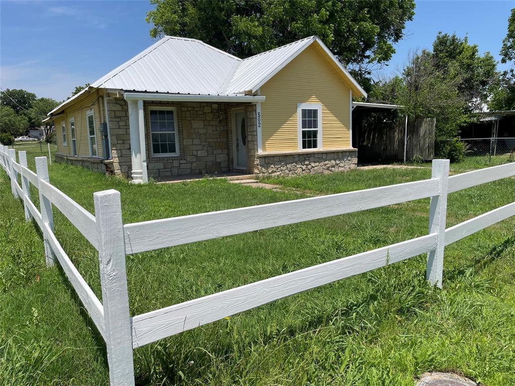 500 Peyton Street Baird, TX 79504 - Photo 1 of 1 a front view of a house with a yard