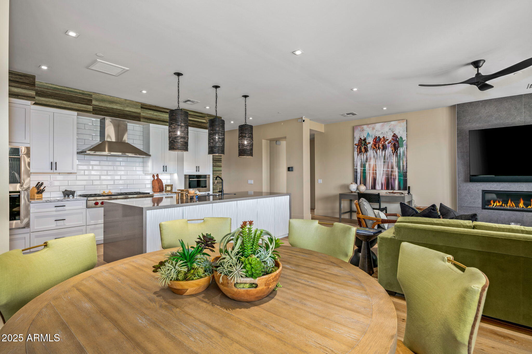 37200 North Cave Creek Road, Unit 1126 Scottsdale, AZ 85262 - Photo 14 of 28 a kitchen with a refrigerator and a microwave