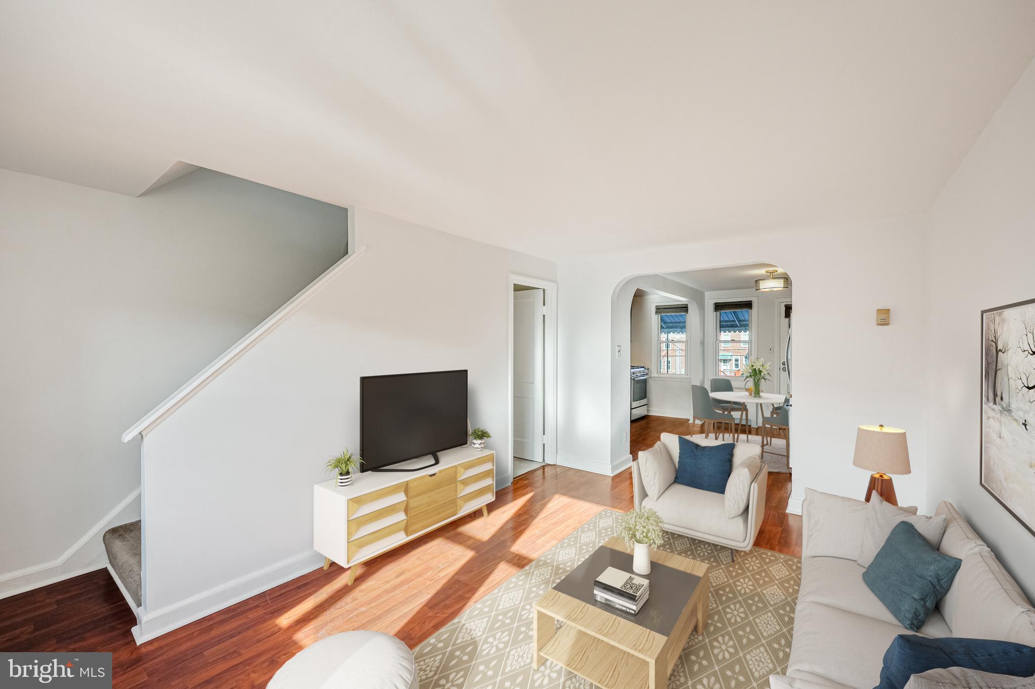 Living Room / Kitchen / Virtually Staged