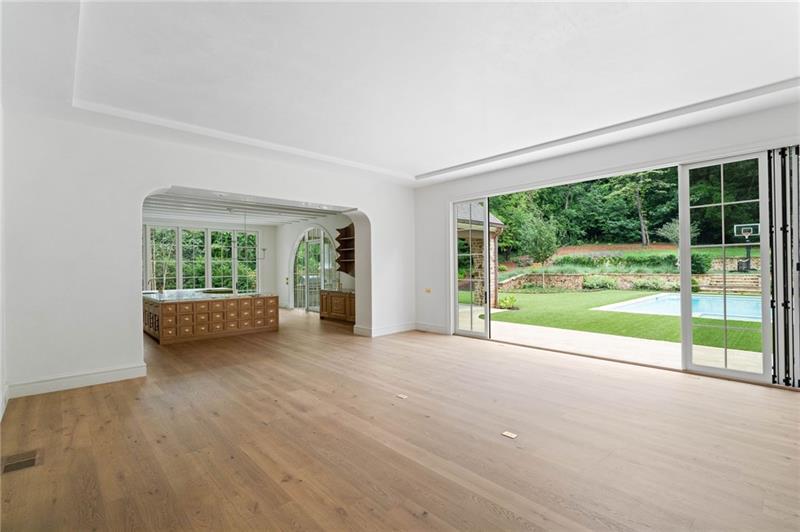 41 Blackland Road Northwest Atlanta, GA 30342 - Photo 9 of 106 a view of a garden with an outdoor seating space