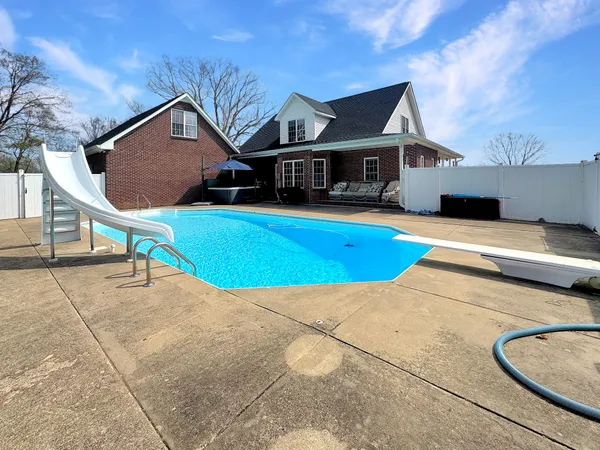 a view of outdoor space and yard