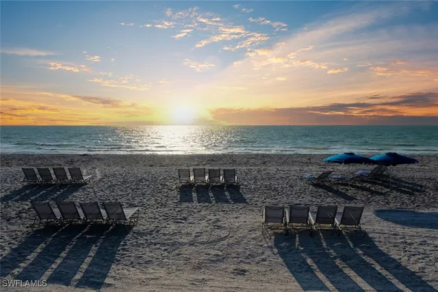 a view of a terrace with wooden floor and city view
