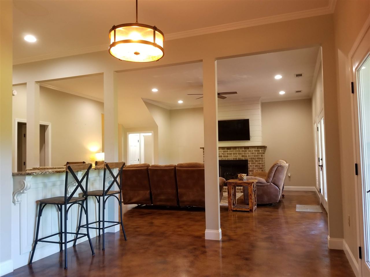 2 Cr 518b Road Rienzi, MS 38865 - Photo 6 of 24 a view of a dining room with furniture wooden floor and chandelier