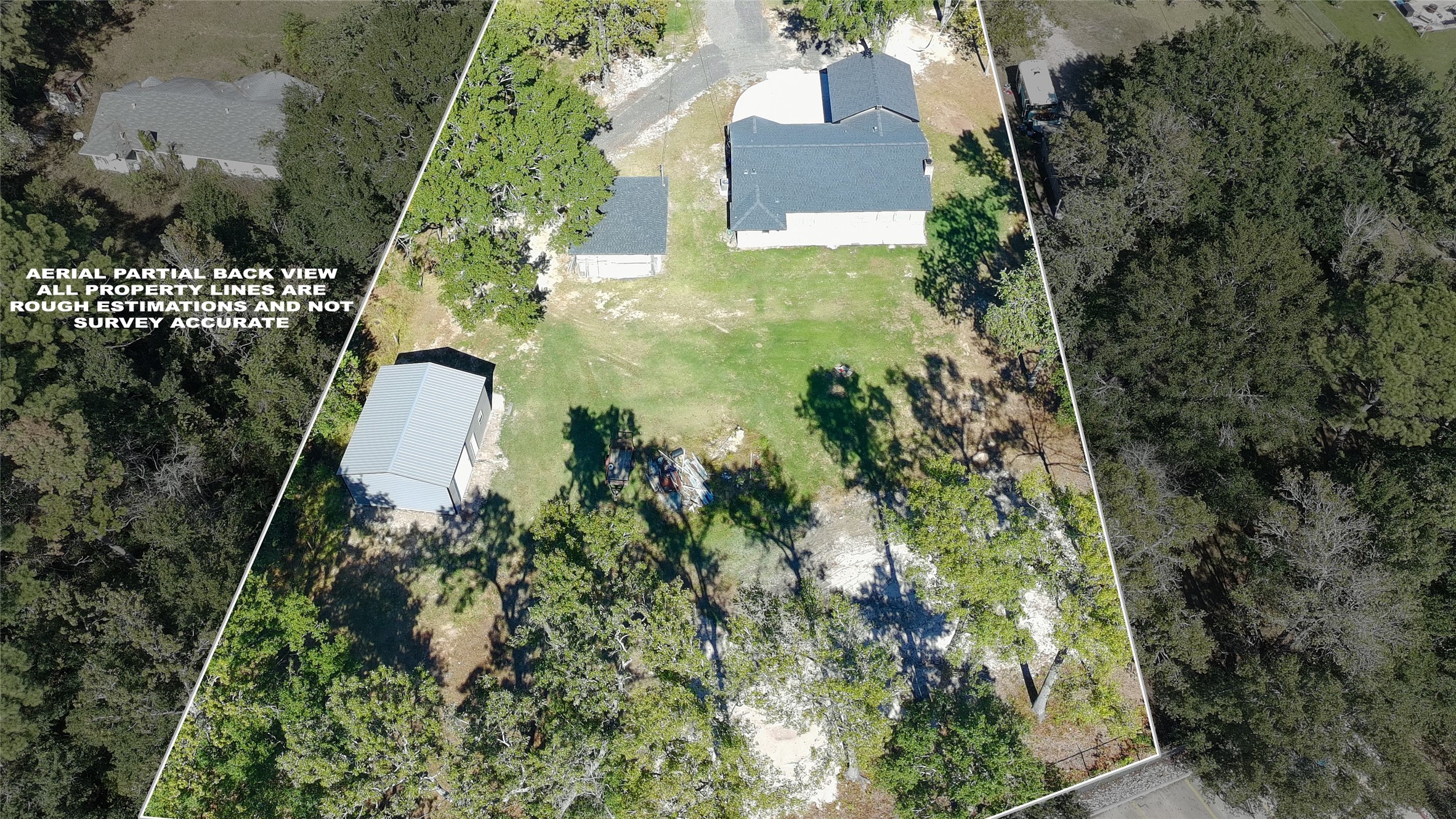 23460 Smith Road Porter, TX 77365 - Photo 4 of 46 an aerial view of residential house with outdoor space