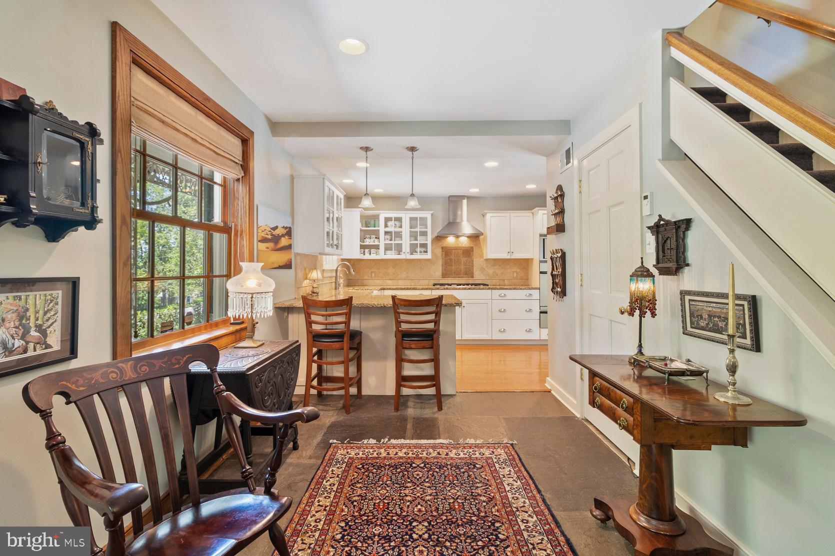 80 West Hampton Road Philadelphia, PA 19118 - Photo 10 of 52 Bar seating at the kitchen counter