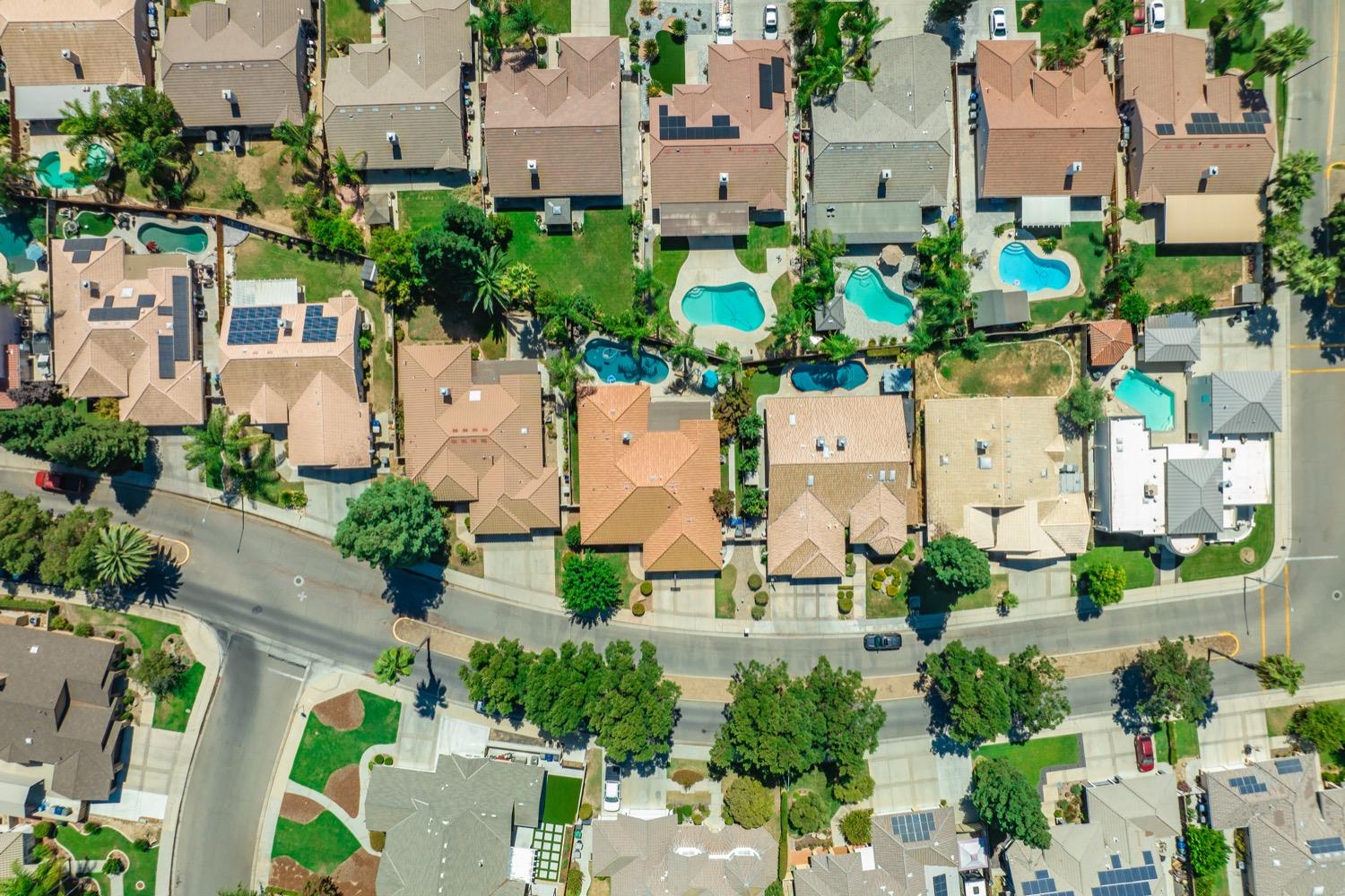 3432 Doubletree Way Madera, CA 93637 - Photo 41 of 45 an aerial view of multiple house