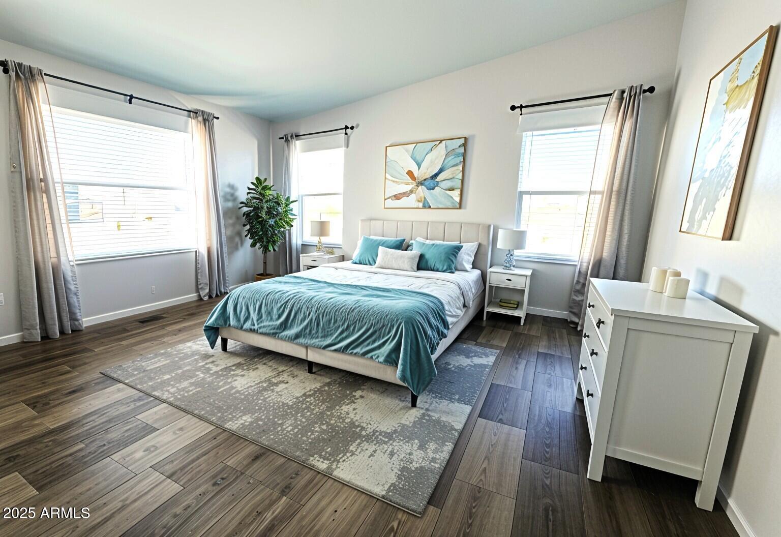 80 South Copper Canyon Loop Camp Verde, AZ 86322 - Photo 18 of 52 a bedroom with a bed and a large window