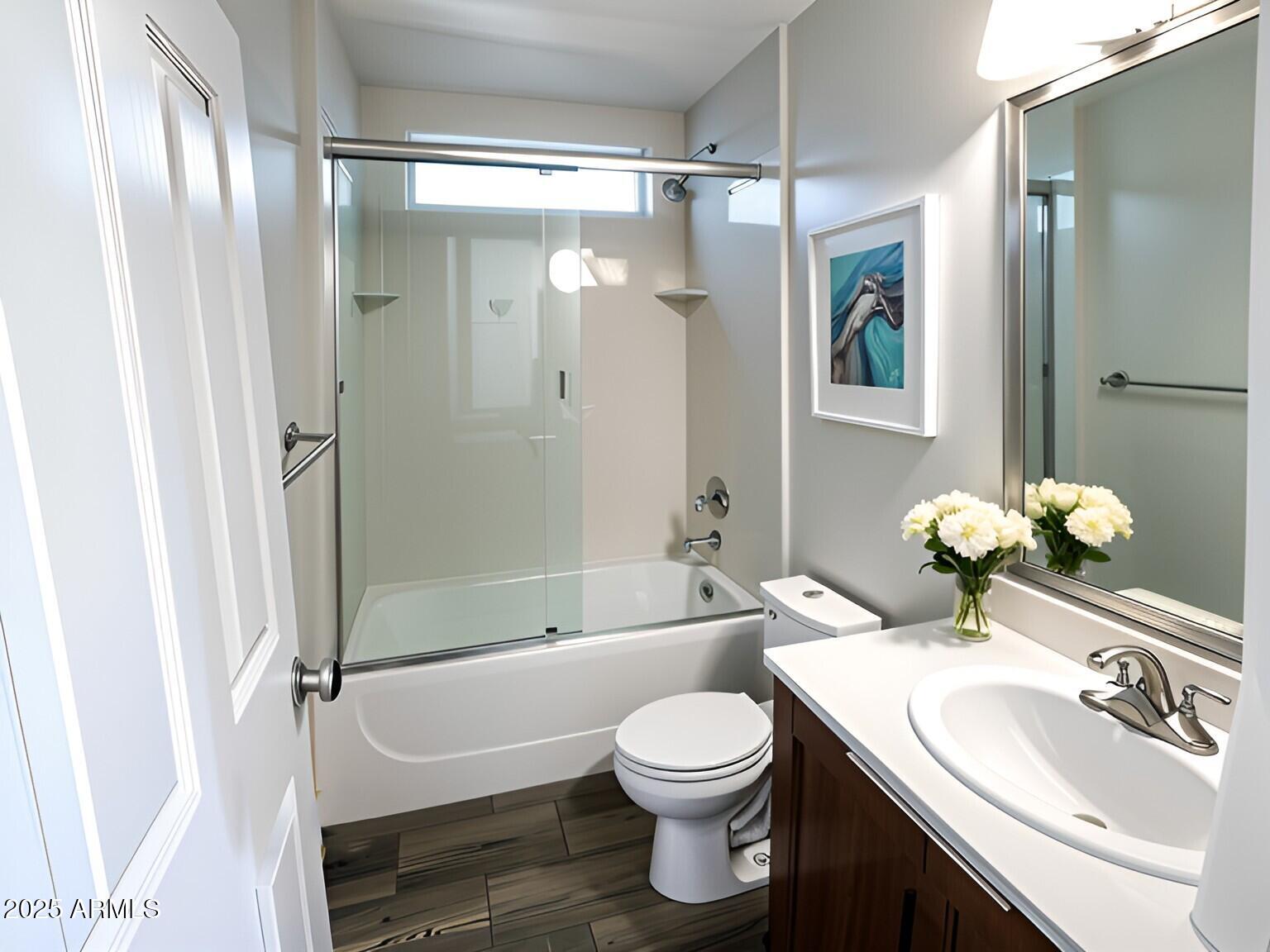 80 South Copper Canyon Loop Camp Verde, AZ 86322 - Photo 27 of 52 a bathroom with a sink toilet and shower