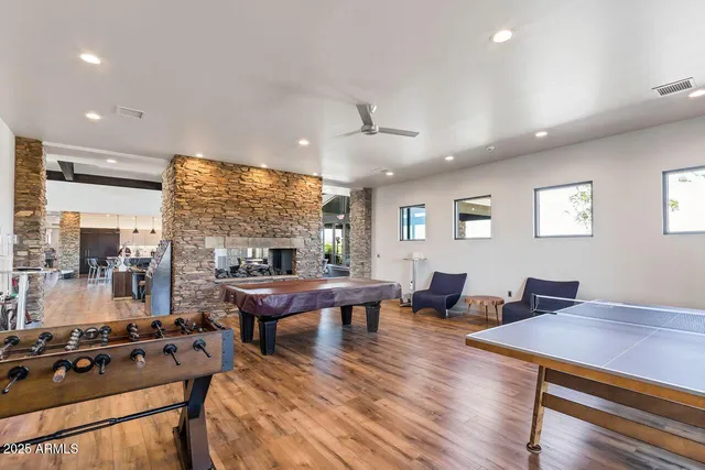 a view of a city with an ocean