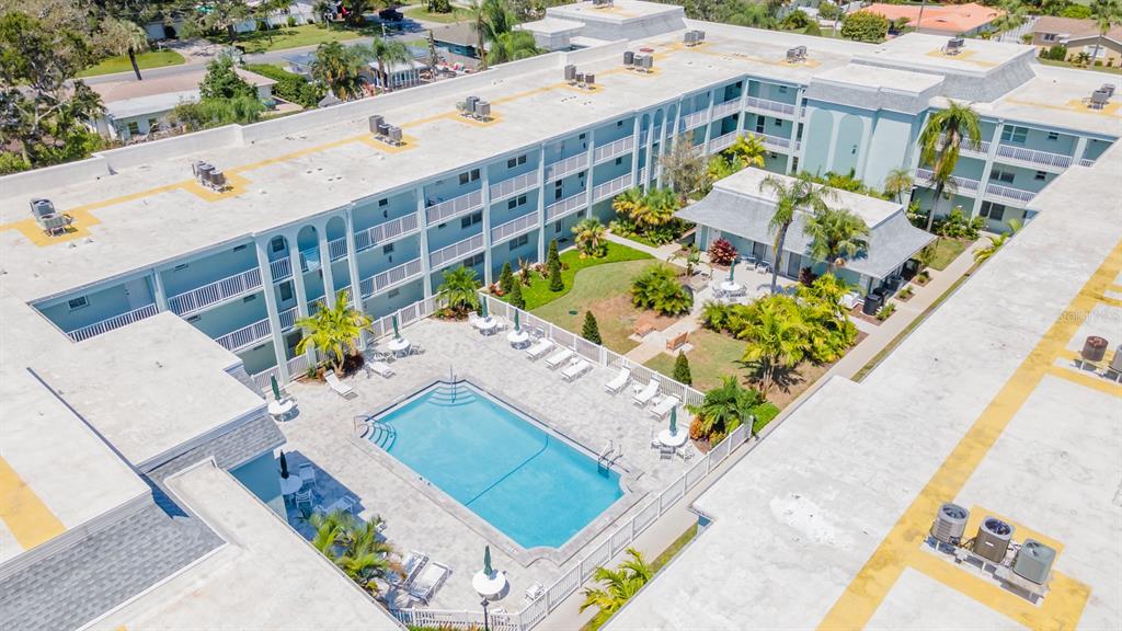 701 Poinsettia Road, Unit 248 Belleair, FL 33756 - Photo 31 of 38 an aerial view of a house