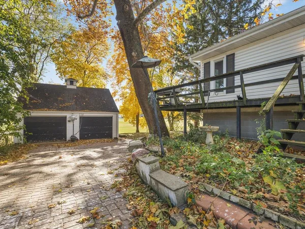 a house view with a outdoor space
