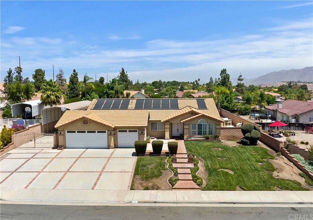 569 Atwood Court Riverside, CA 92506 - Photo 1 of 1 a aerial view of a house with a garden