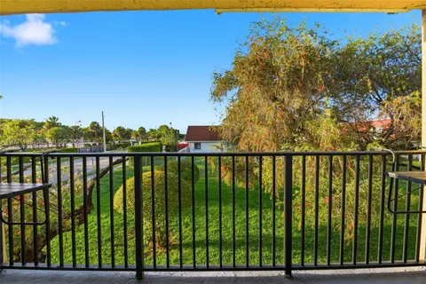a view of a balcony with outdoor space