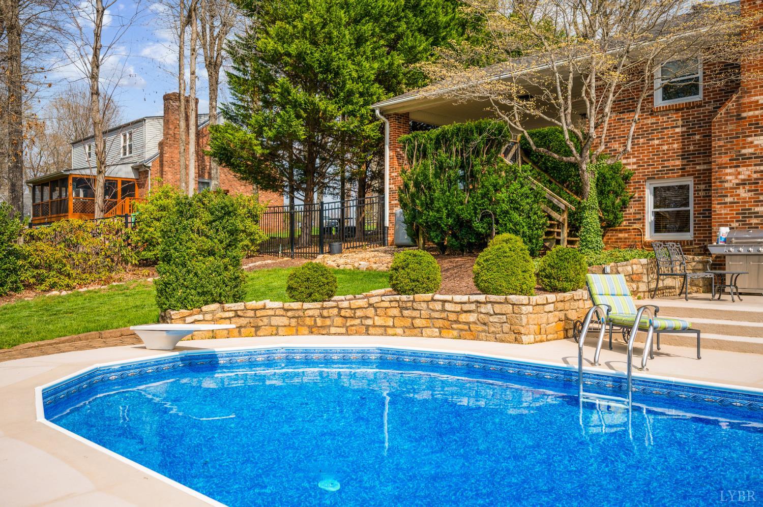 129 Quail Ridge Drive Altavista, VA 24517 - Photo 51 of 76 a view of outdoor space yard and patio