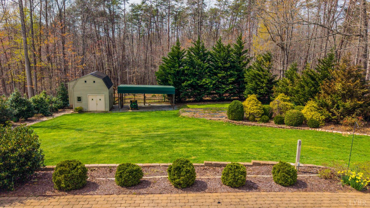129 Quail Ridge Drive Altavista, VA 24517 - Photo 61 of 76 a front view of a house with garden